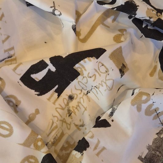 Collage cotton shirting