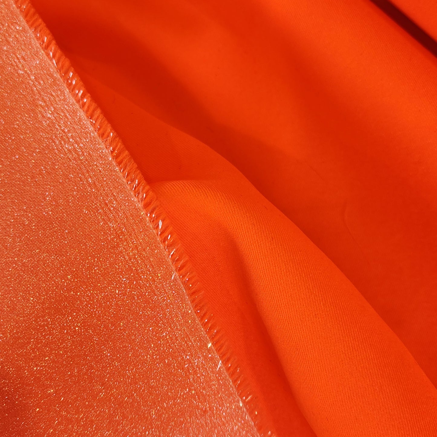 Orange vibes bonded organza