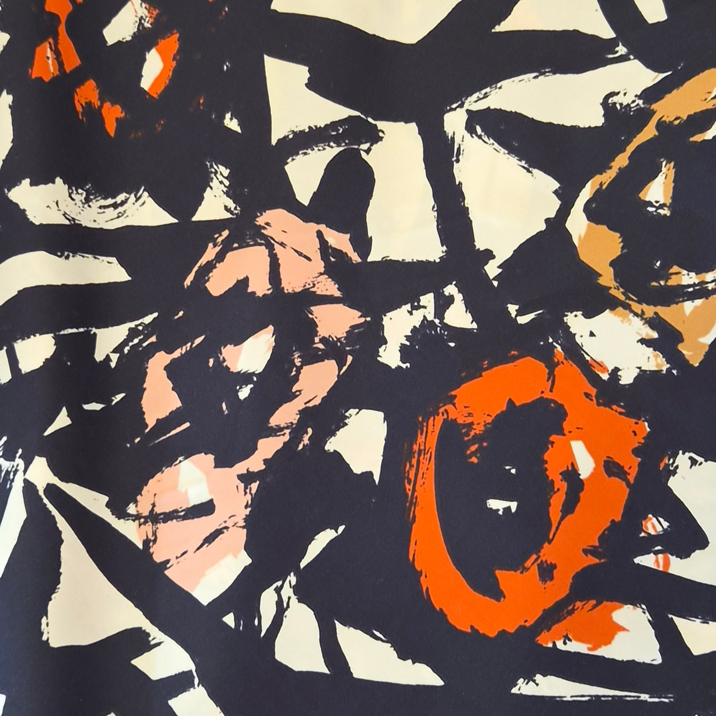 Painterly strokes shirting