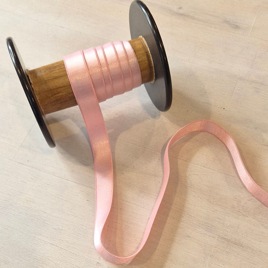 15mm Rose pink satin strapping