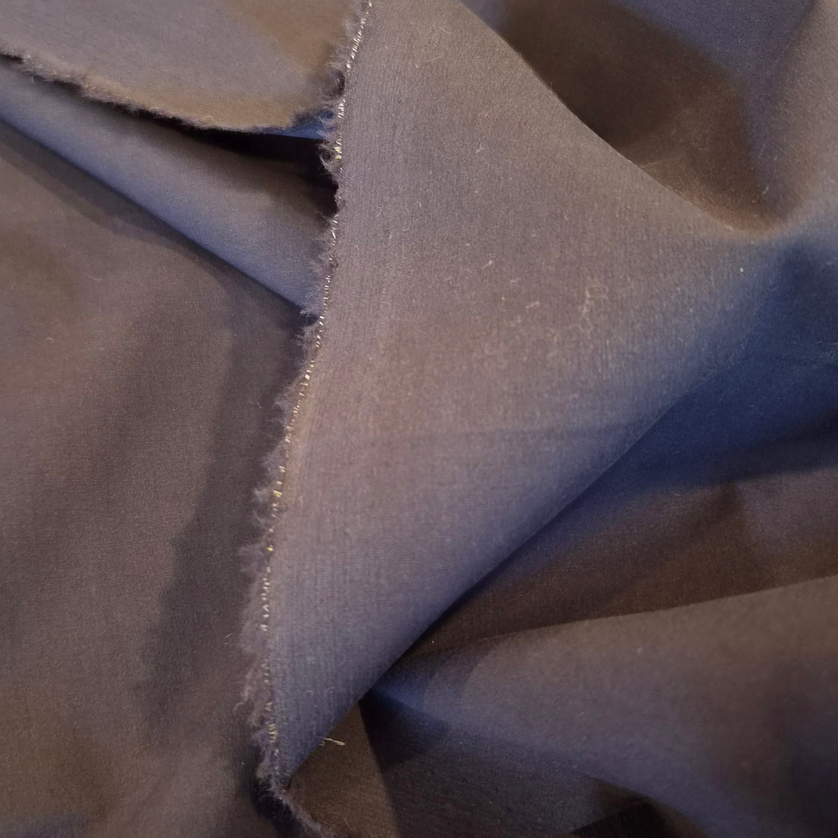 Navy stretch cotton