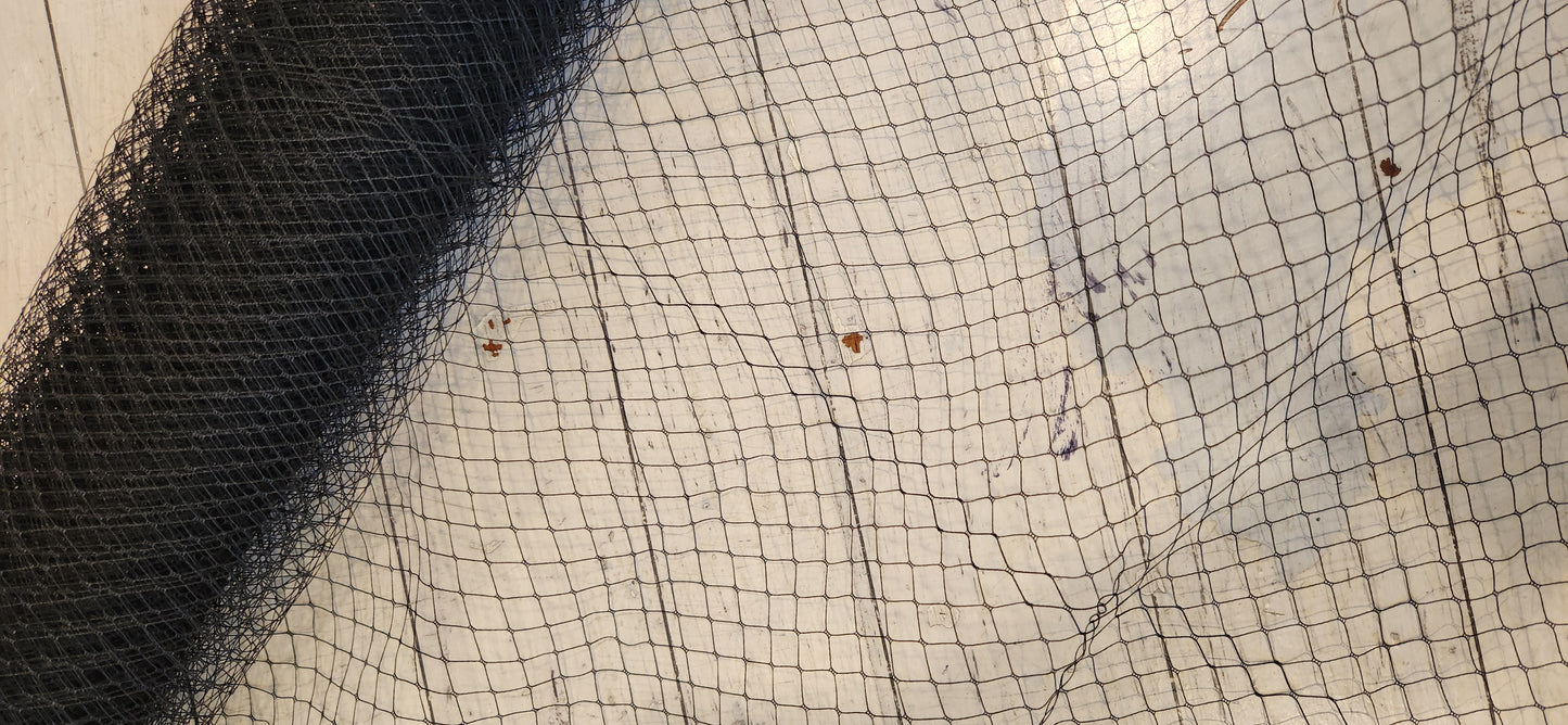 Black diamond hat and veil netting