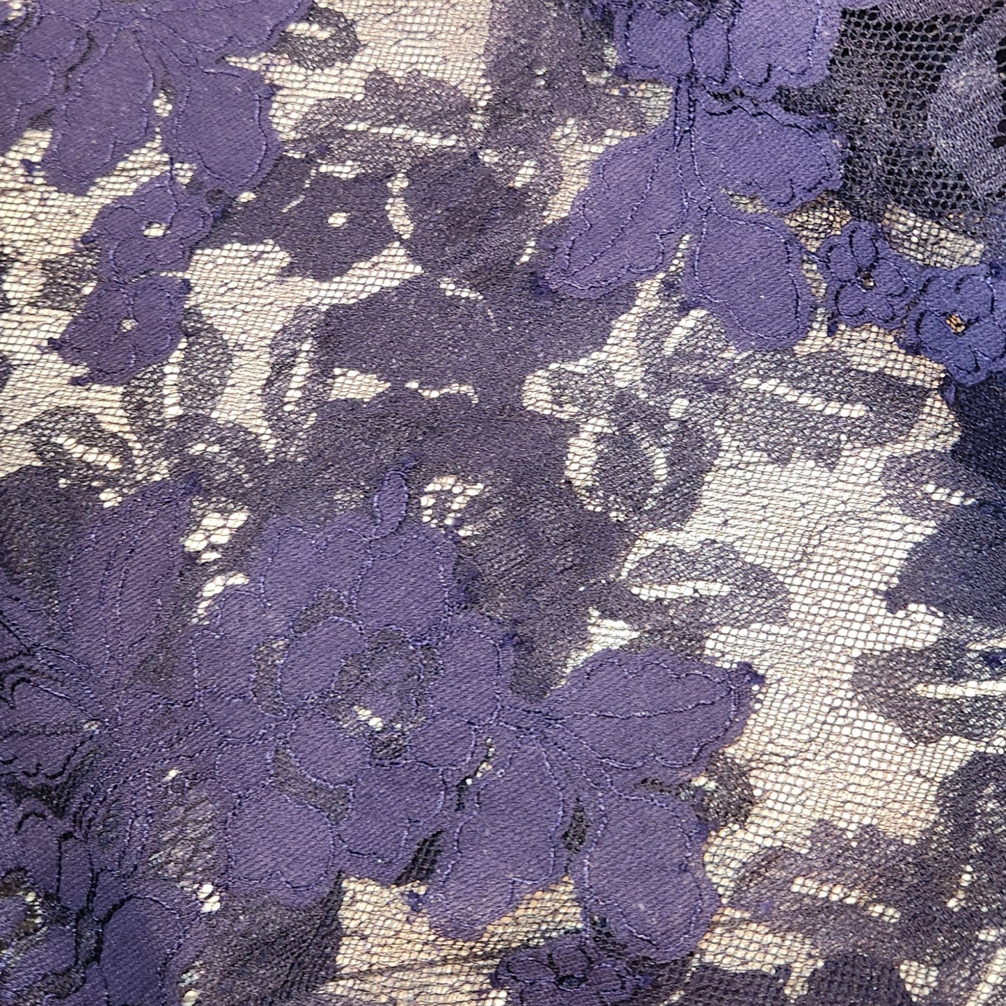 Ultra violet lace panel