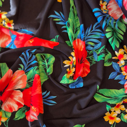 Hawaiian holiday jersey knit