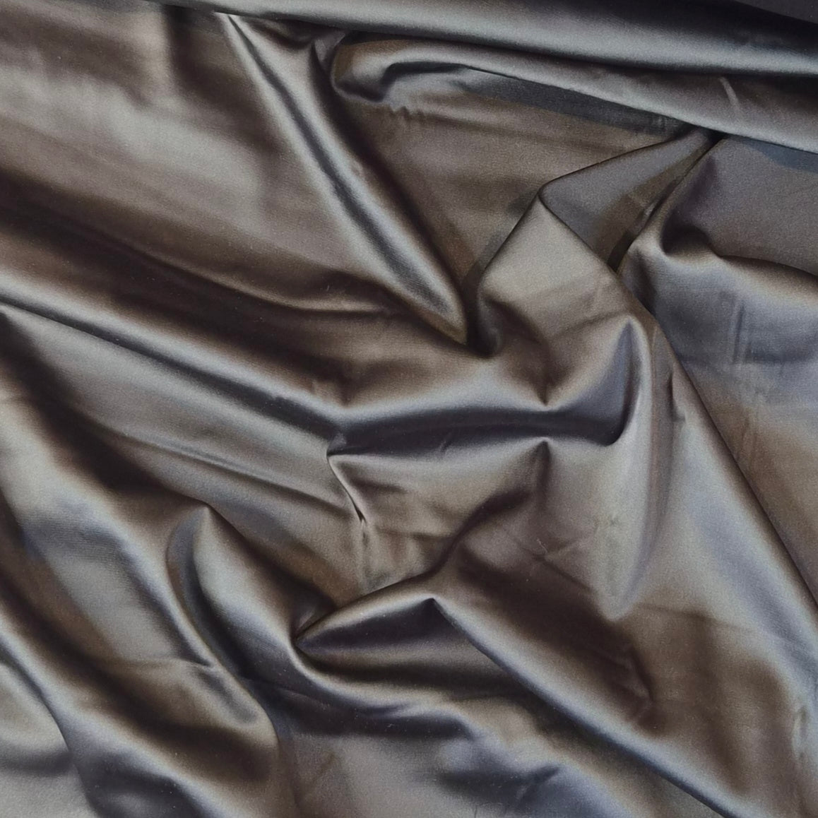 Alma Black stretch satin