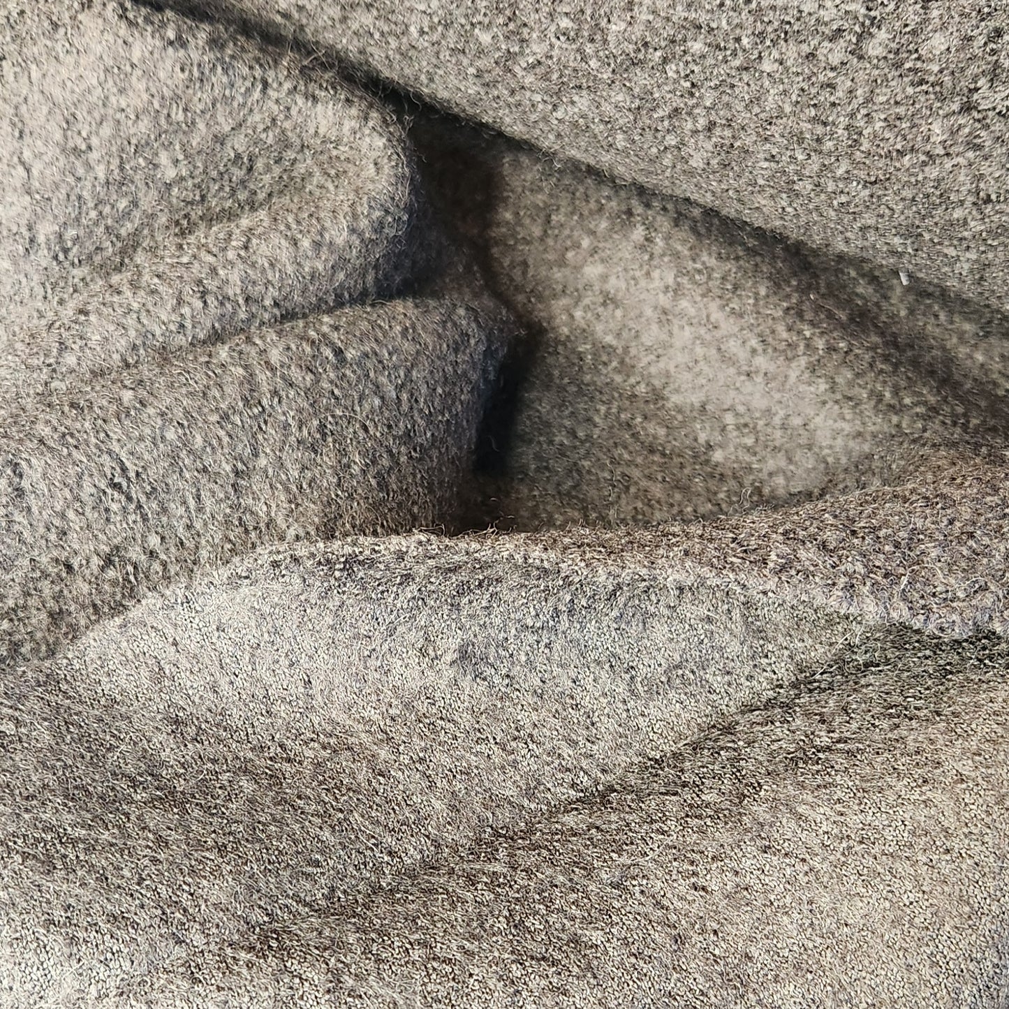 Dark olive wool coating