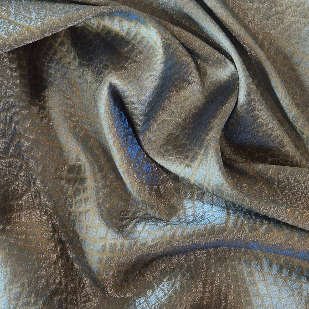 Georgio Armani embossed organza