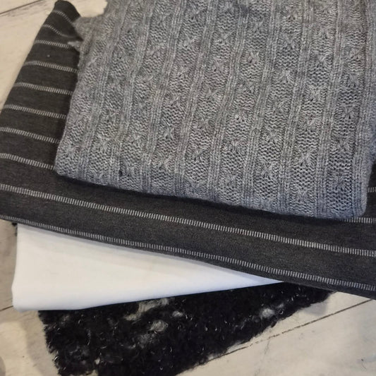 5. 4 pieces assorted knits and jersey