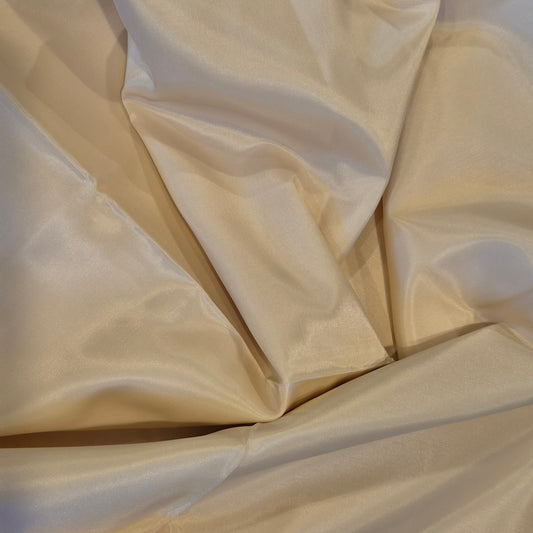 3.7m Pale peach acetate lining