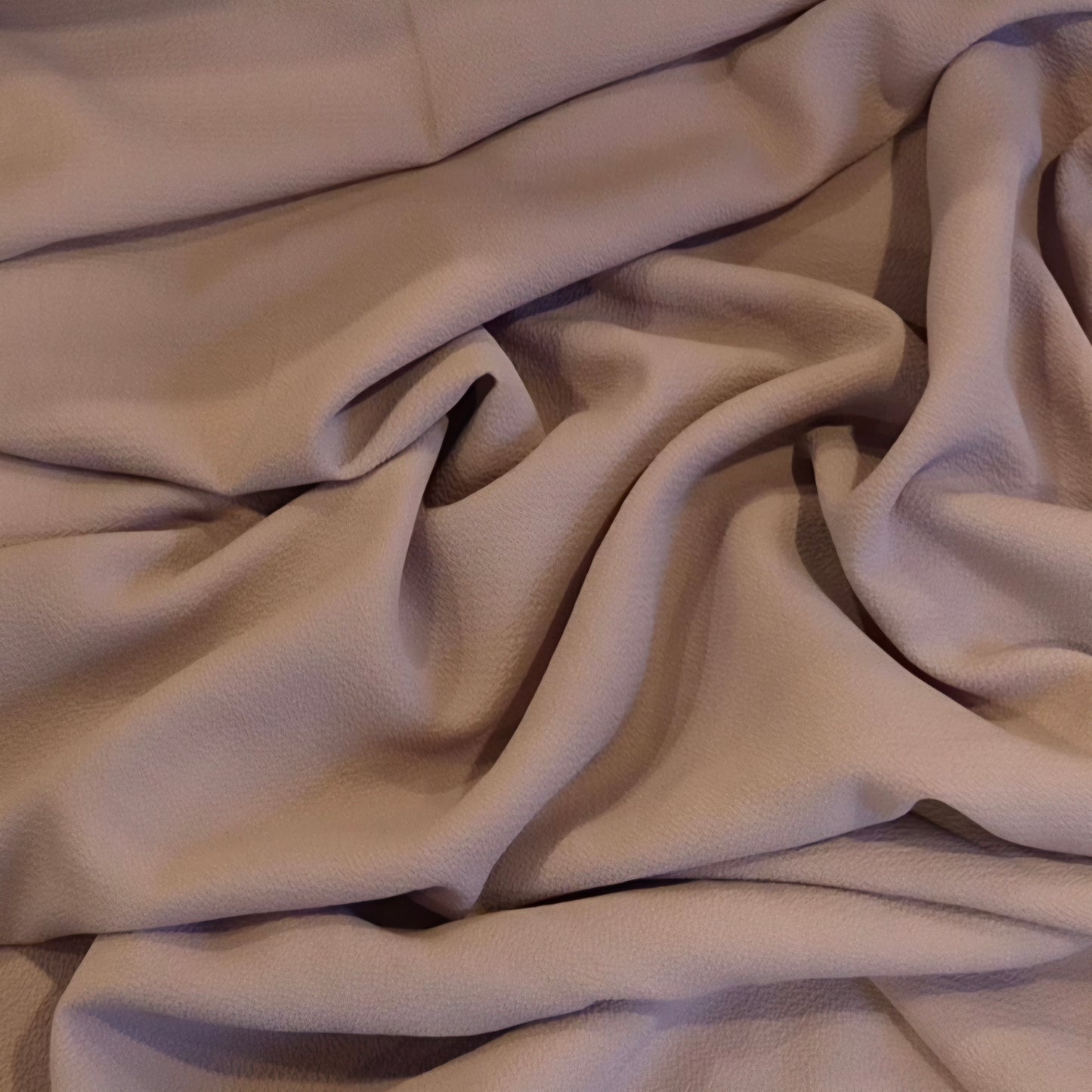 Dusty pink lightweight crepe