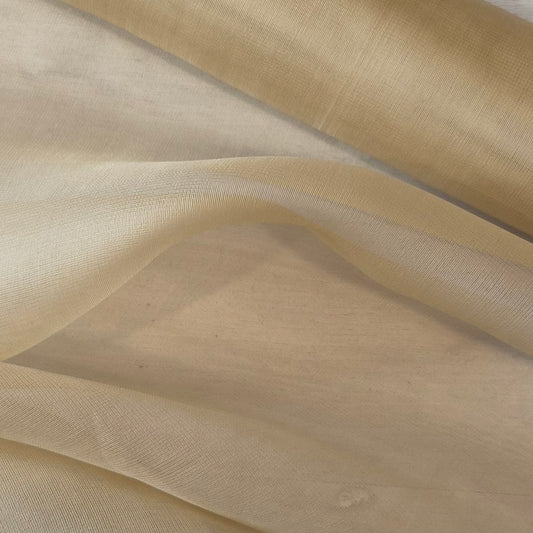 Honey bees organza silk gauze