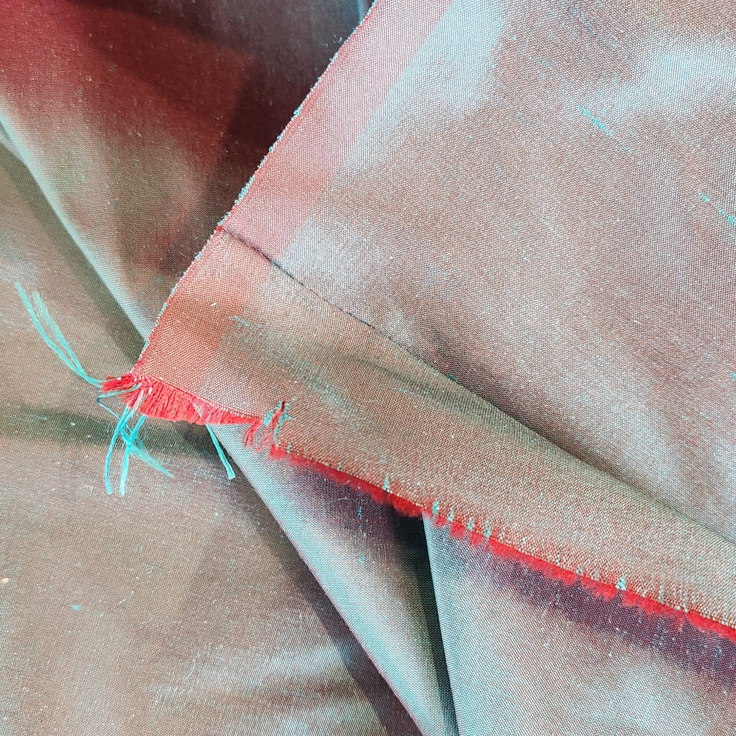 Morning sky shot Silk Dupion