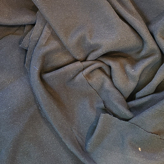 4m Honeycomb black knit