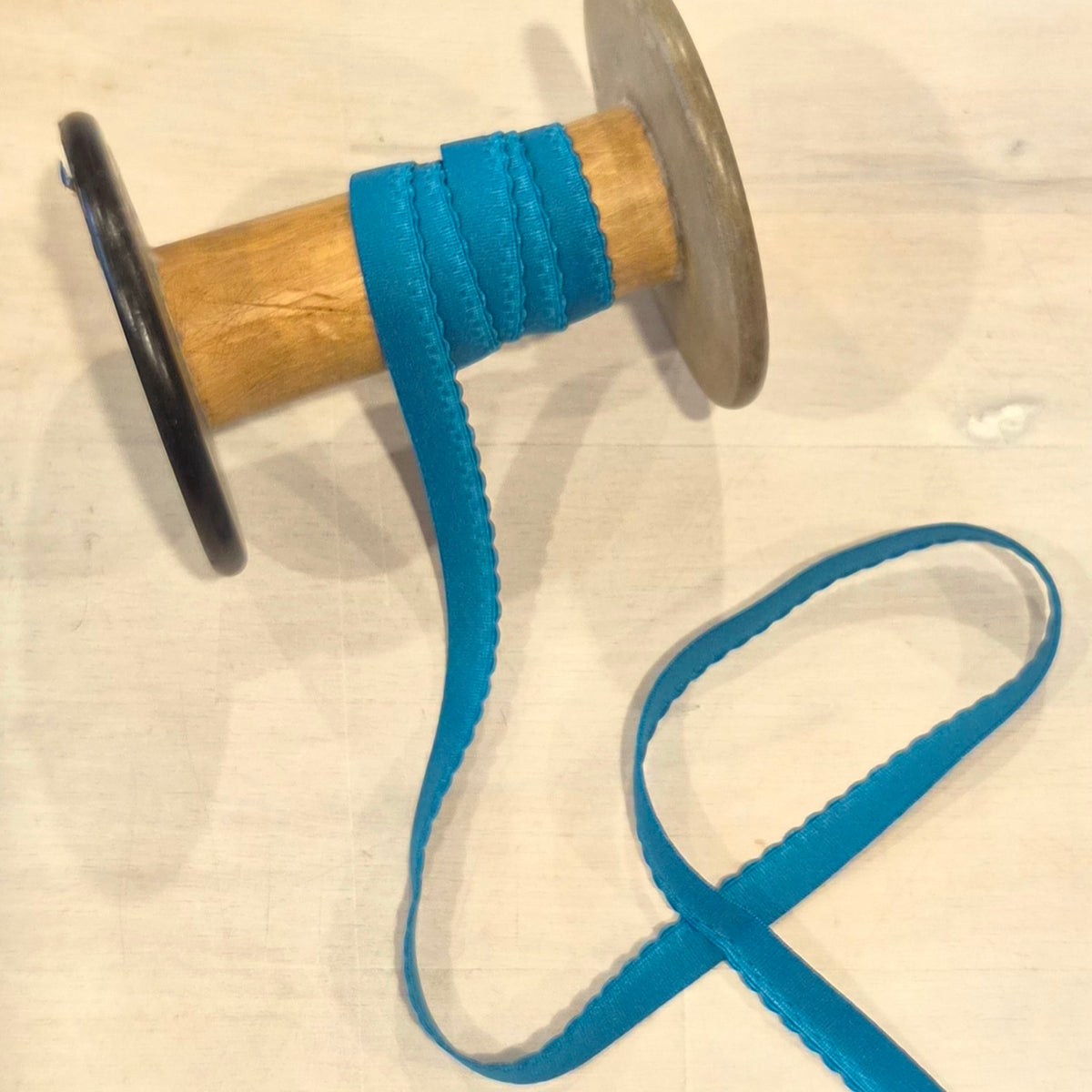 Peacock 12mm Plush Picot Elastic