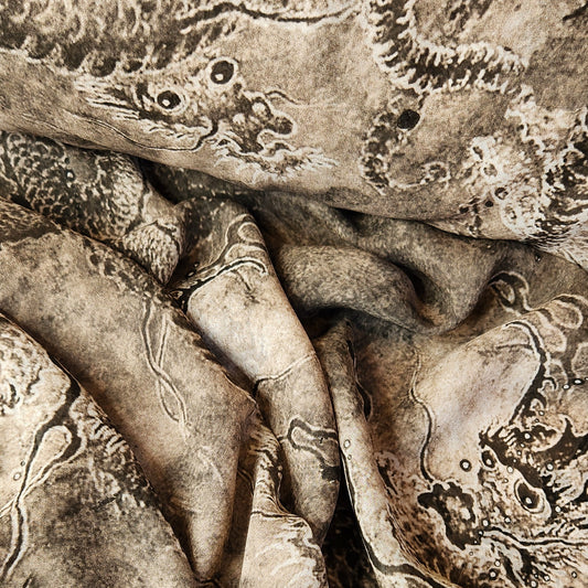 Sea dragon silk georgette