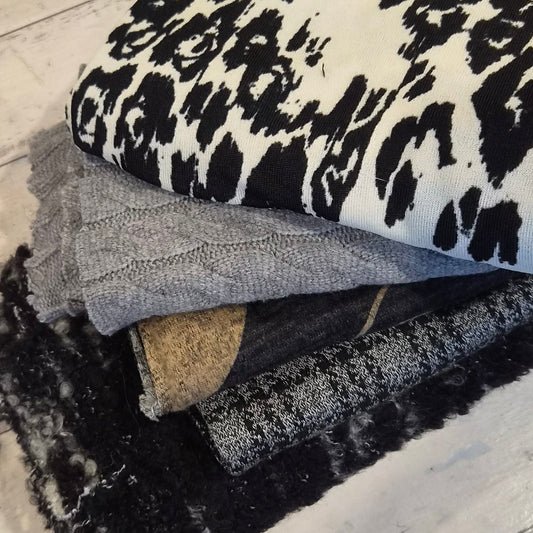 6. 5 pieces assorted knits and jersey