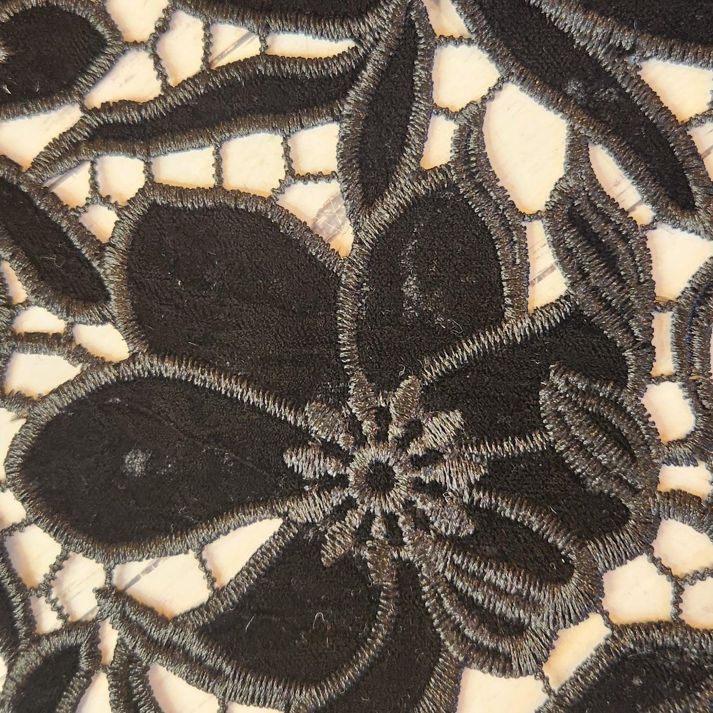 Lola luxe velvet guipure lace