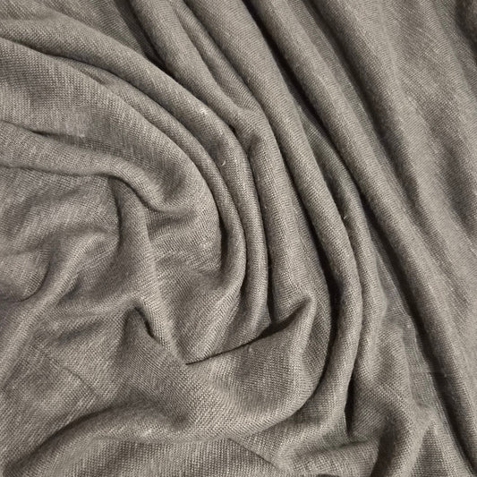 Natural green linen knit