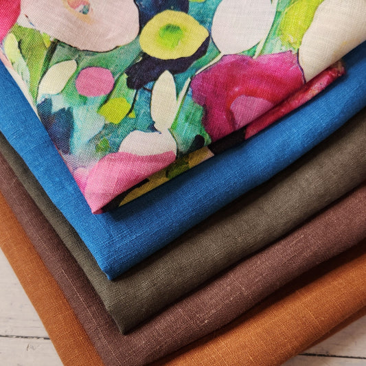 36. 5 pieces Assorted linen