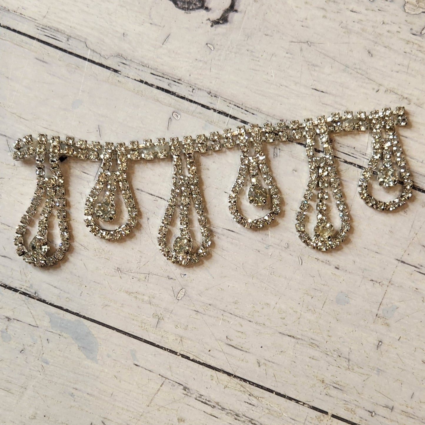 1. Diamante embellishments