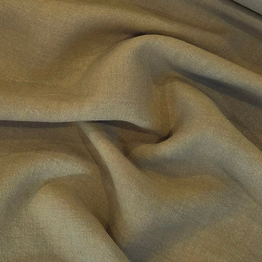 Dark olive linen
