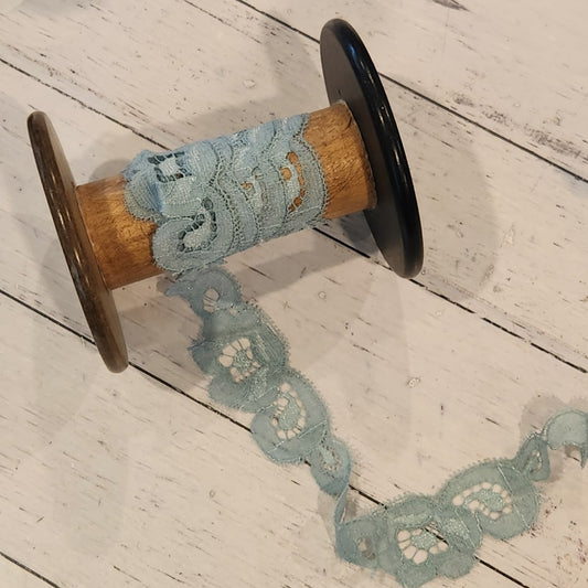 Amy duck egg lace