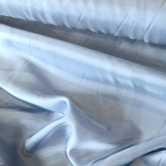 Sky blue acetate dress lining
