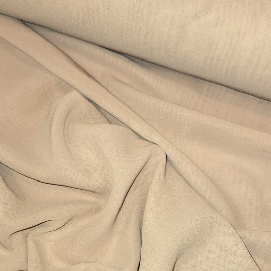 Mocha double georgette