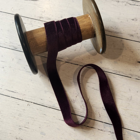 Ruby velvet ribbon
