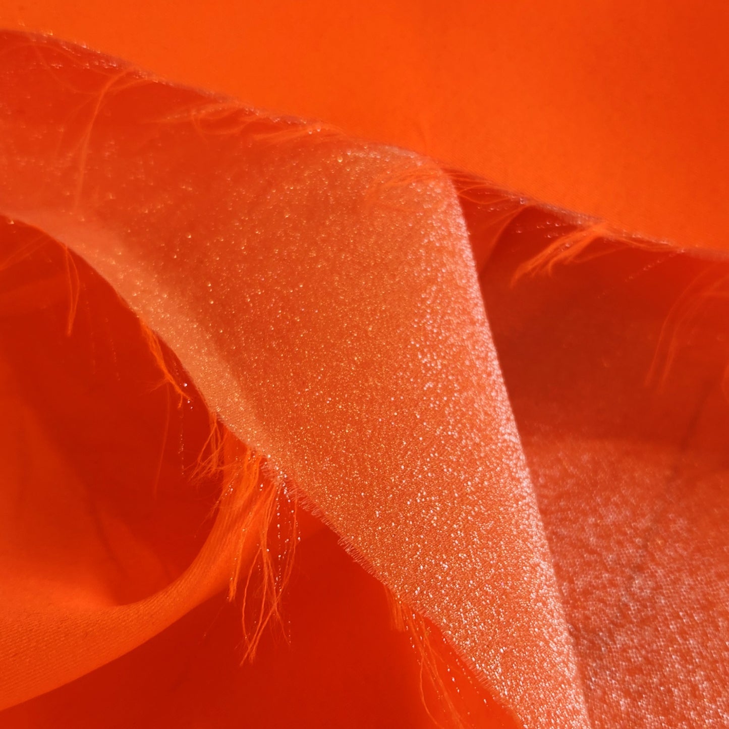 Orange vibes bonded organza