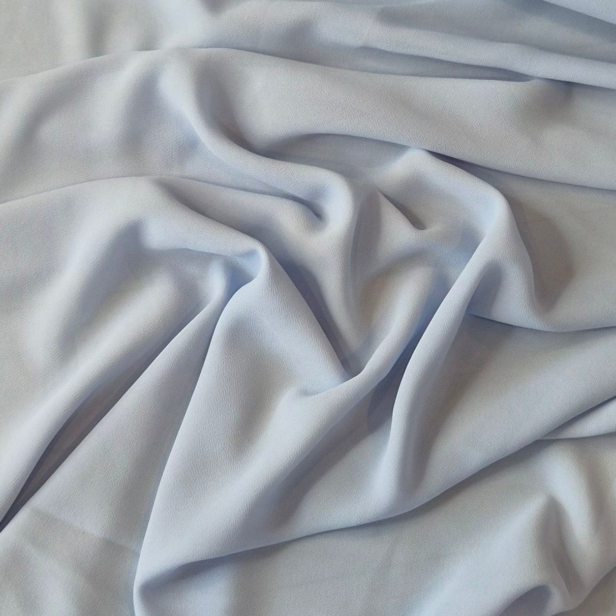 Powder blue georgette