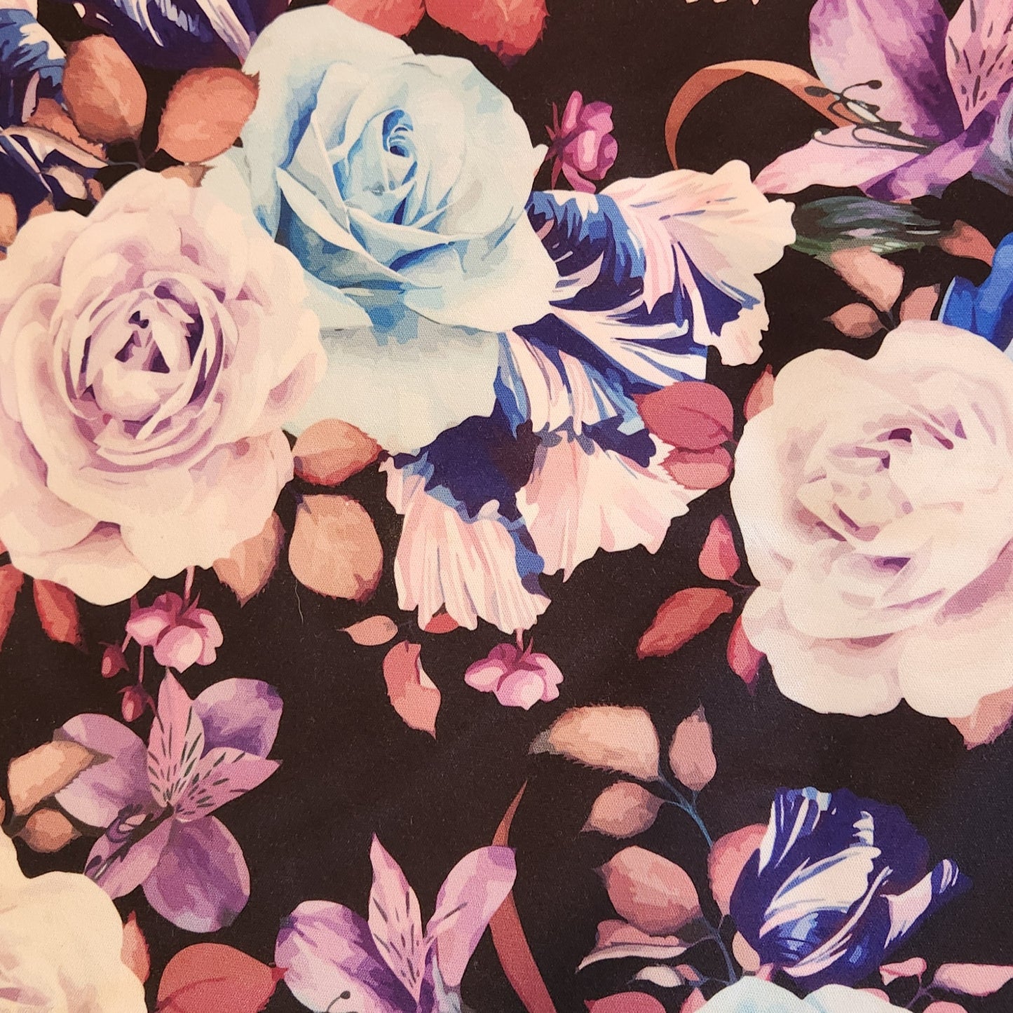Vivid floral arrangement Suiting