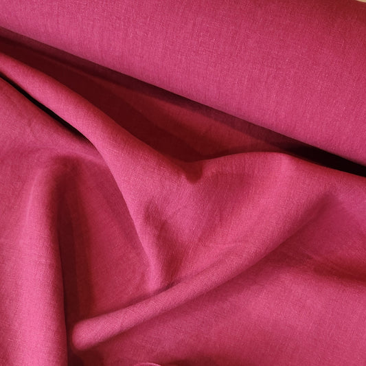Cerise linen