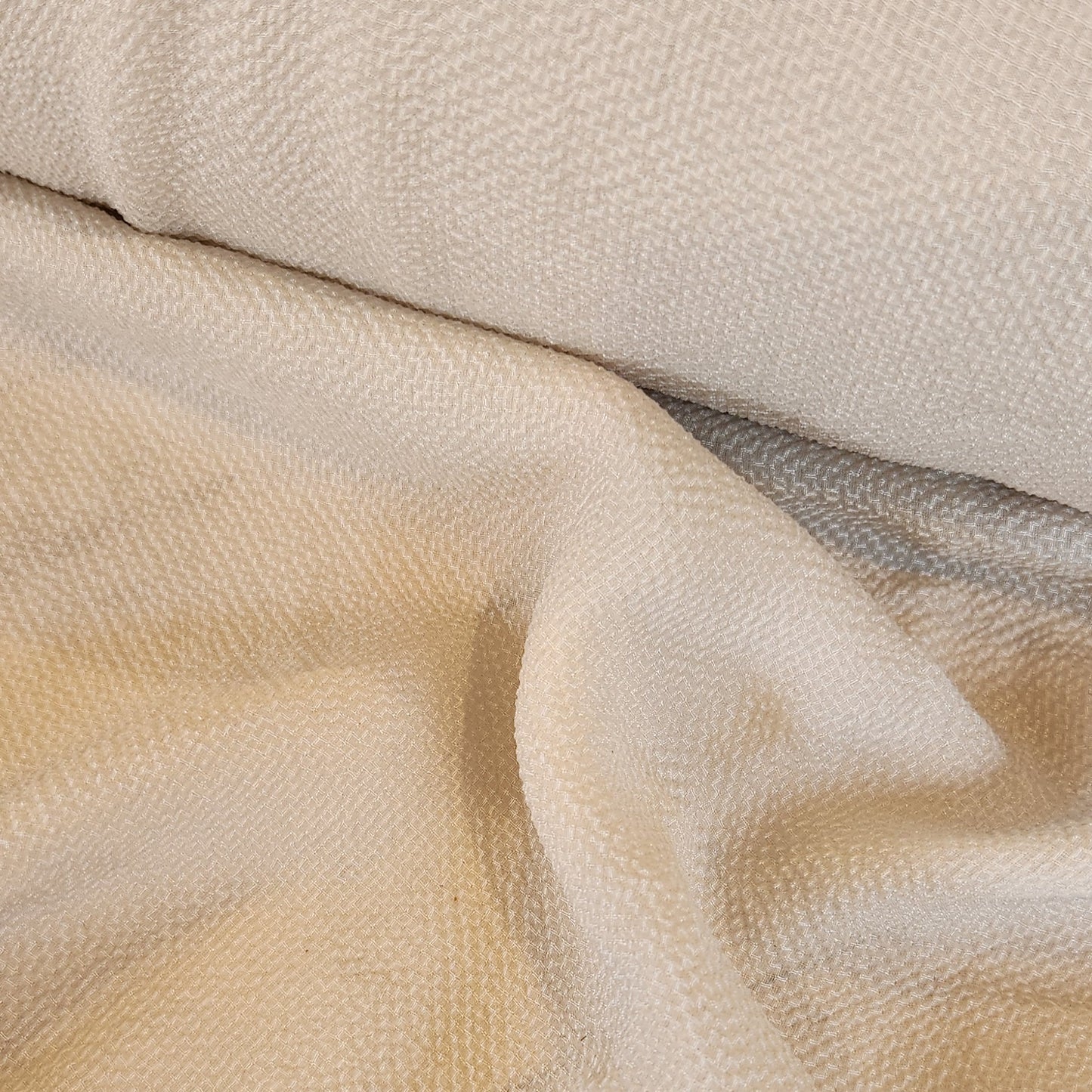 Pale sage textured chiffon