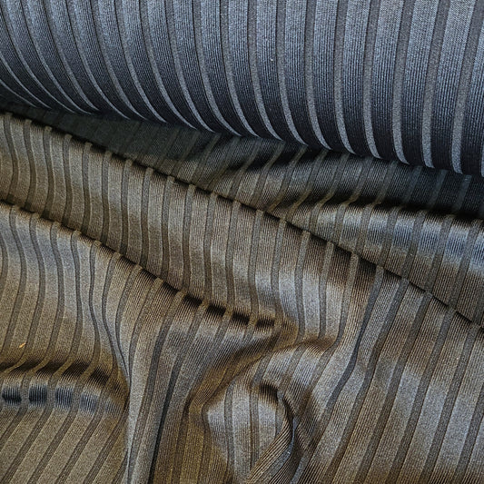 Susanna navy ribbed knit