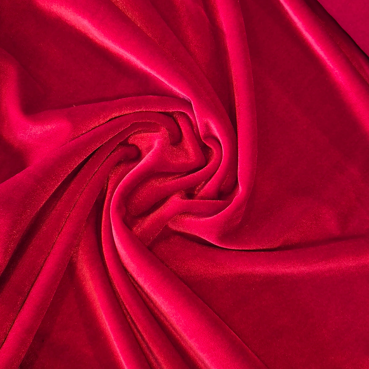 Tomato stretch velvet