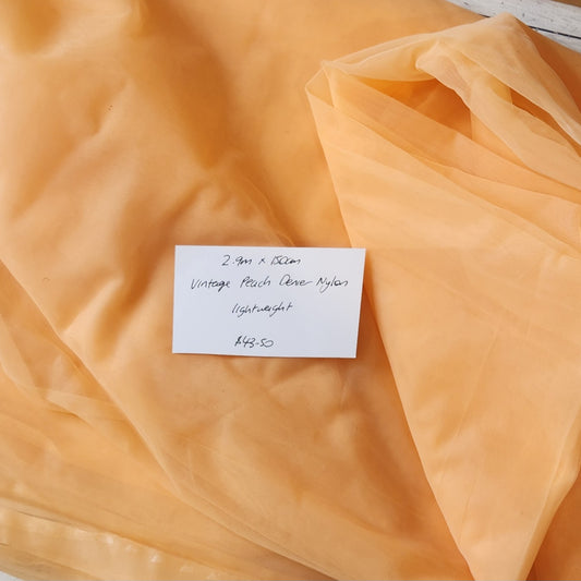 2.9m Vintage peach denier