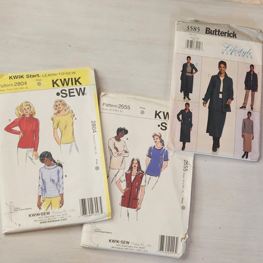 26. Assorted patterns sizes 8-18