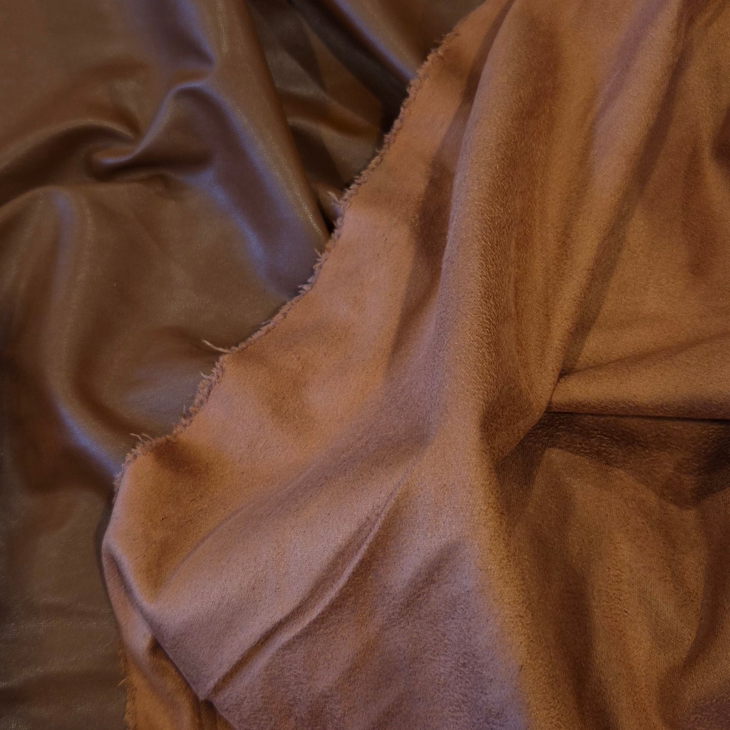 Chocolate torte vegan leather