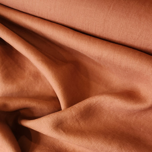 Terracotta linen