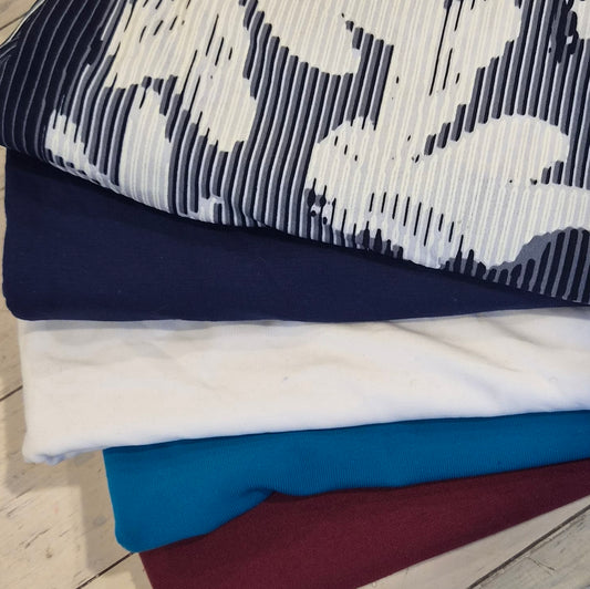 15. 5 pieces assorted knits and jersey