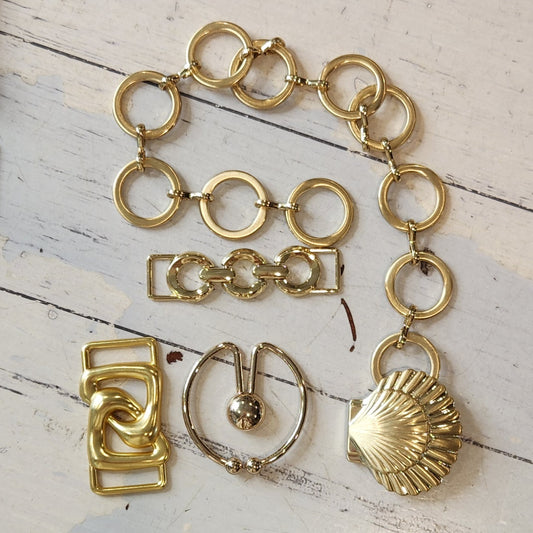 10. Collection of metal embellishments
