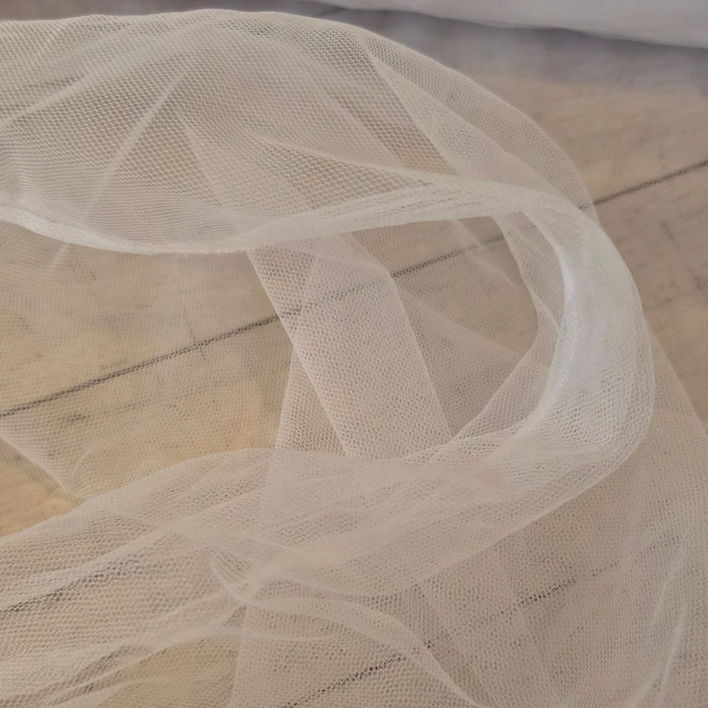 White fine light weight tulle