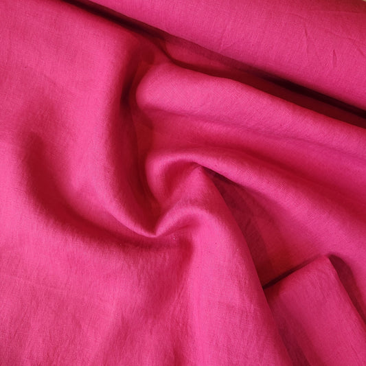 Lipstick pink linen