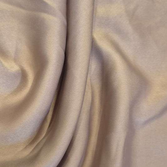 1m Mocha lightweight satin