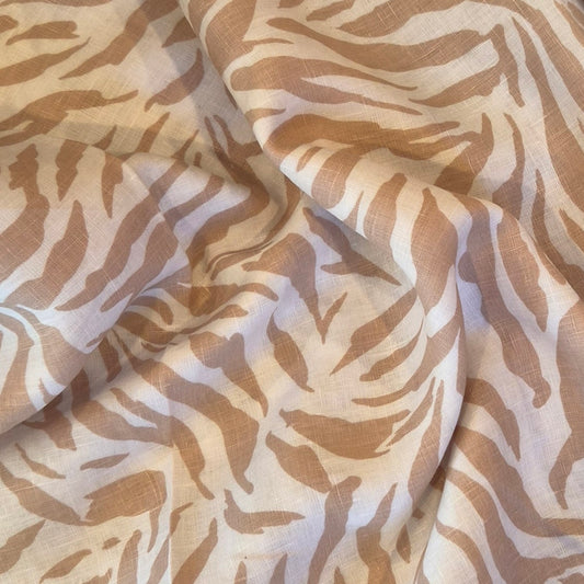 Fawn tiger linen