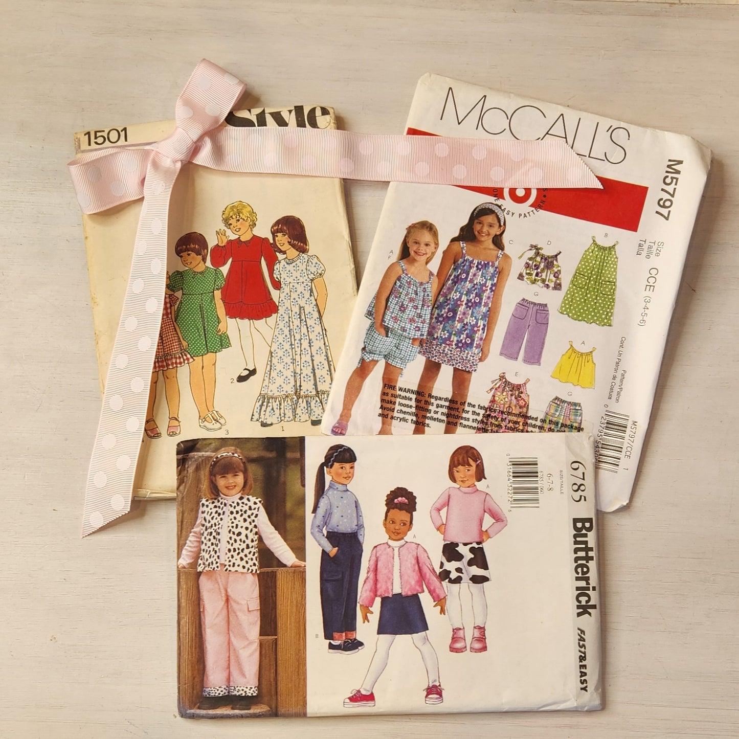 10. Assorted patterns 3-8 yrs