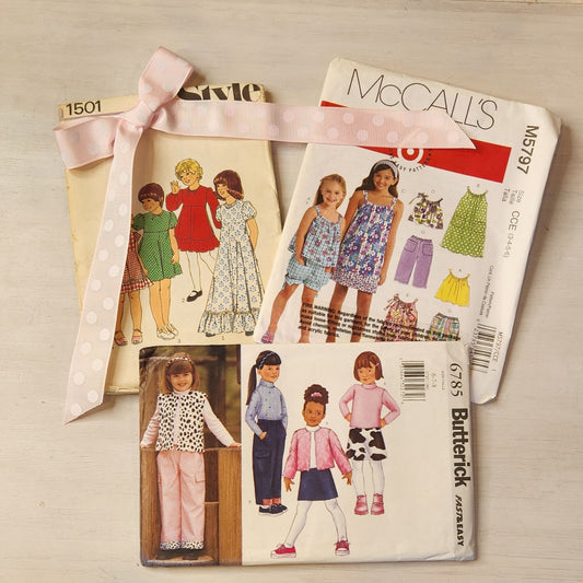 10. Assorted patterns 3-8 yrs