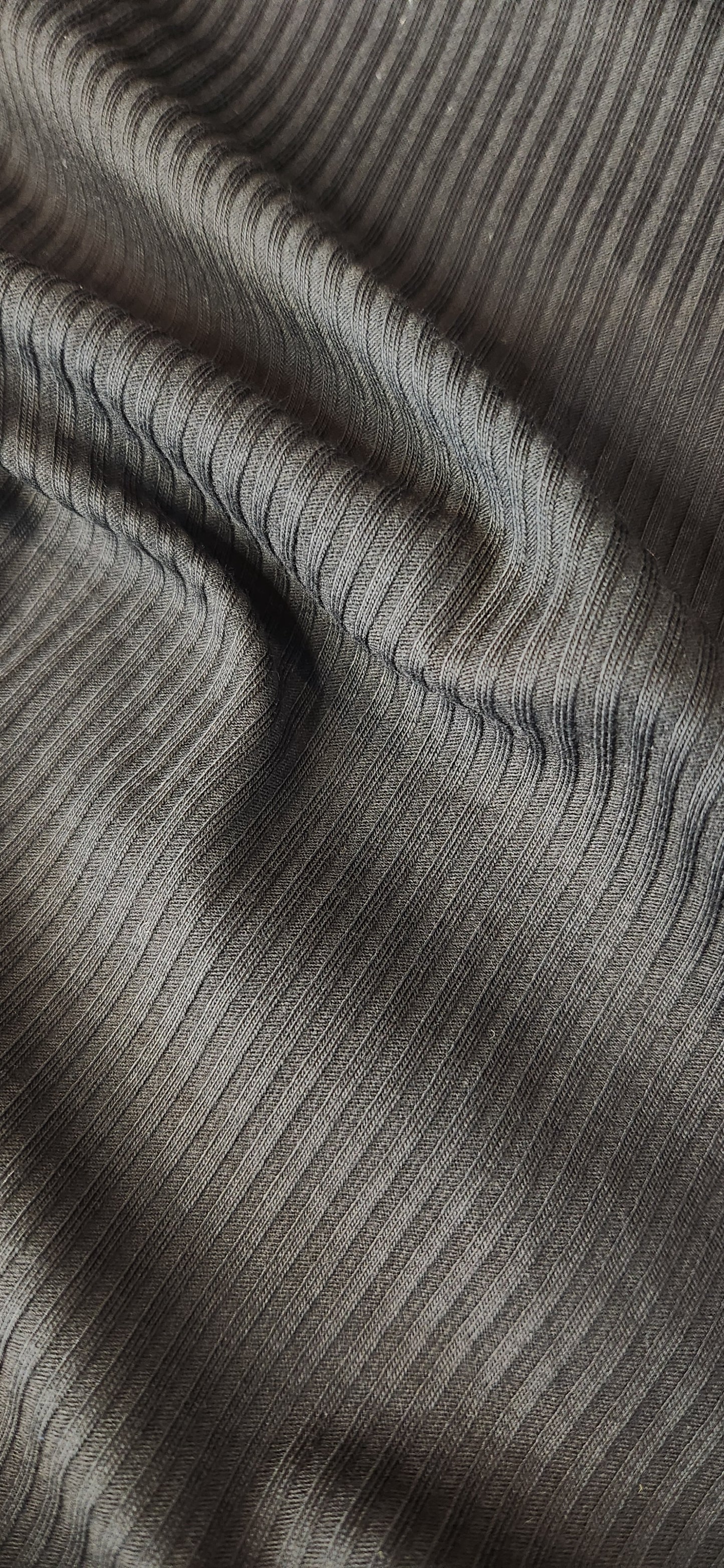 Ivy black ribbing