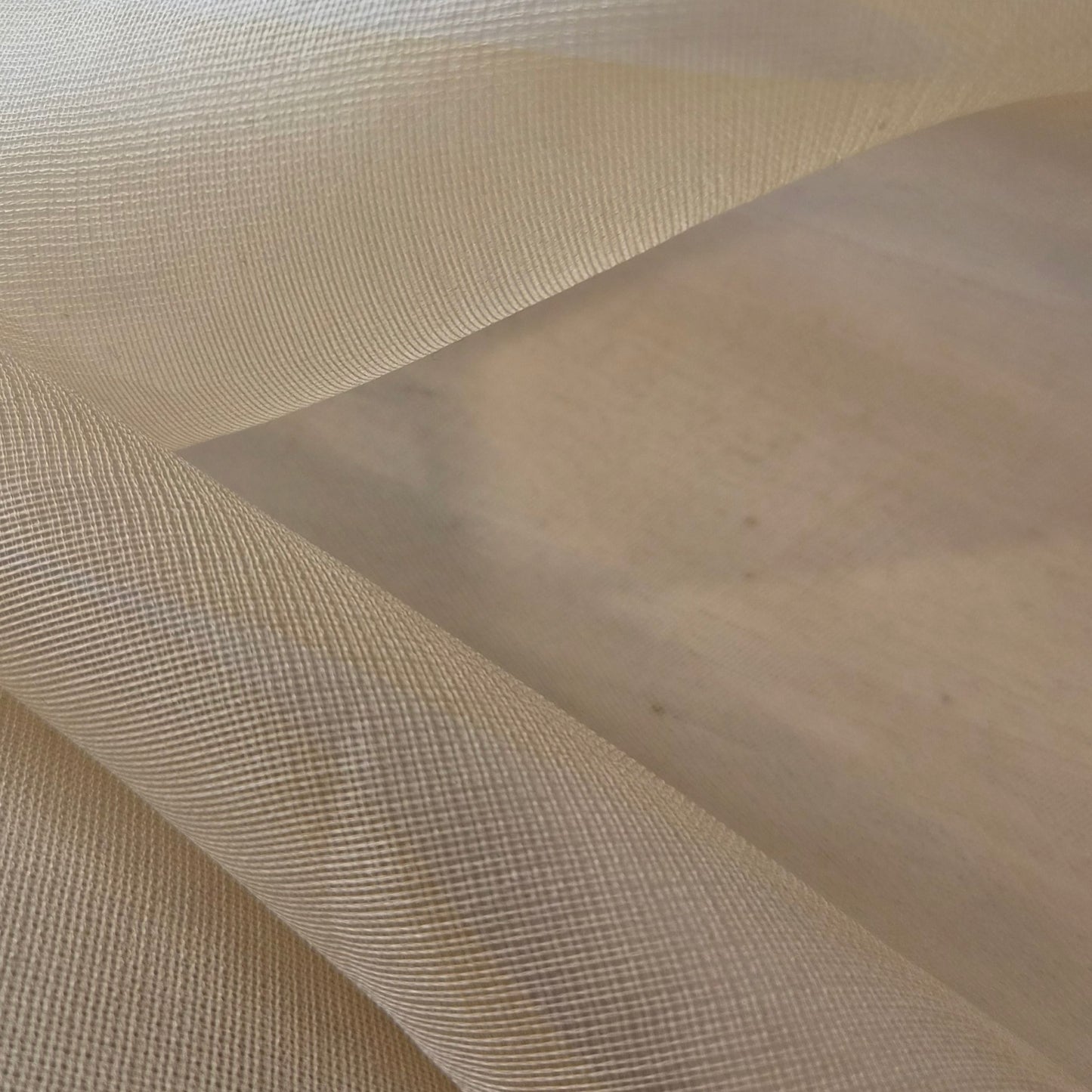 Honey bees organza silk gauze